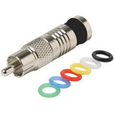 Steren PermaSeal-I RG59 RCA Compression Connector
