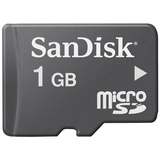 SanDisk 1GB microSD Card Plus Adapter