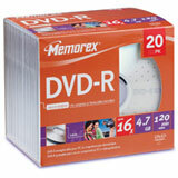 Memorex 16x DVD-R Media