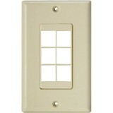 SCP 6 Socket Decora Faceplate (463489943)