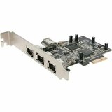 StarTech.com 4 Port PCIe 1394a FireWire Adapter Card