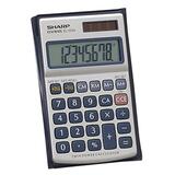 Sharp EL326SB Twin Power Metal Calculator