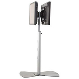 Chief PF2 UB Floor Stand for Flat Panel Dual Display Up to 400lb Flat Panel Display Black