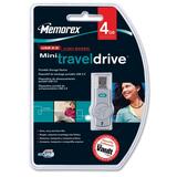 Memorex 4GB Mini TravelDrive USB2.0 Flash Drive