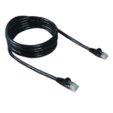 Belkin Cat. 6 Component Certified Patch Cable - 25ft - Snagless - Black