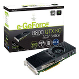 EVGA e GeForce 8800GTX KO ACS3 Edition Graphics Card