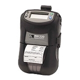 Zebra RW 220 Network Thermal Receipt Printer - Monochrome - Direct Thermal - 3 in/s Mono - 203 dpi - Belt Clip - Serial, USB - Bluetooth