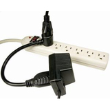 Cables Unlimited Outlet Xtender Power Cord with Pass Through