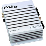 PYLE Pyle Hydra PLMRA120 Marine Amplifier - - @ 2 Ohm240 W PMPO - 2 Channel