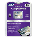PNY 2GB Optima Pro CompactFlash High speed Card - 133x