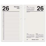 At-A-Glance Daily Desk Calendar Refills - Daily - 3.5