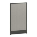 HON Initiate Office Workstation Panel - 42" Height x 24" Width x 2" Depth - Alumina, Charcoal