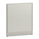 HON Initiate Office Workstation Panel - 42" Height x 36" Width x 2" Depth - Salsa, Light Gray