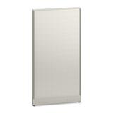 HON Initiate Office Workstation Panel - 68" Height x 36" Width x 2" Depth - Salsa, Light Gray
