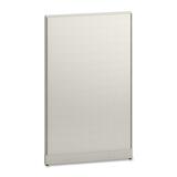 "HON Initiate Office Workstation Panel - 68"" Height x 42"" Width x 2"" Depth - Salsa, Light Gray"