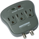 MINUTEMAN UPS Minuteman 3-Outlets Surge Suppressor