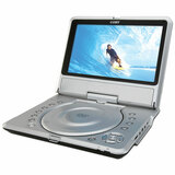 DVD 8" WIDESCREEN TFT PORTABLE DVD CD/MP3 PLAYER 16:9 ANTI SKIP DOLBY DIGITAL ANALOG AV OUT, IN LITHM ION