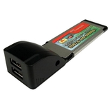 Cables Unlimited 2-Port USB 2.0 ExpressCard 34mm