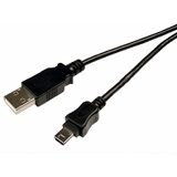CABLE, USB 2.0,A TO 5 PIN MINI B, 6'