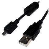 Cables Unlimited USB Micro B Cable with Ferrites