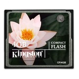 CF/4GB - Kingston 4GB CompactFlash Card