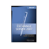 Microsoft Administrator's Pocket Consultant Exchange Server 2007 - 9780735623484