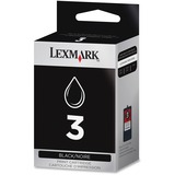 LEXMARK Lexmark No. 3 Black Ink Cartridge