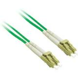 C2G 5m LC-LC 50/125 OM2 Duplex Multimode PVC Fiber Optic Cable - Green