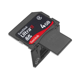 SanDisk 4GB Ultra ll Secure Digital Card Plus USB