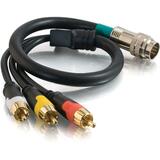 Cables To Go RapidRun Composite Video & Stereo Audio V.2 Break-Away Fl - 42083