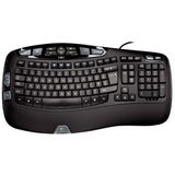 Logitech Wave Keyboard Black USB with Vista Media Keys