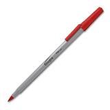 Integra Ballpoint Stick Pen - Red - 1  Dozen