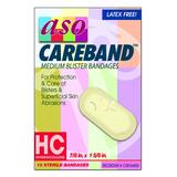 Aso Careband Blister Bandage - 10 per Box - Tan