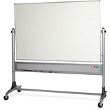 Balt Platinum Reversible Melamine/Cork Board - 4ft x 6ft - Platinum