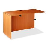 "Lorell 87000 Series Return Shell - 29.5"" Height x 48"" Width x 24"" Depth - 2 Drawer - Wood - Cherry"