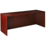 "Lorell 87000 Series Credenza Shell - 29.5"" Height x 72"" Width x 24"" Depth - 2 Drawer - Steel - Mahogany"