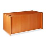 "Lorell 87000 Series Rectangular Desk Shell - 29.5"" Height x 60"" Width x 30"" Depth - 2 Drawer - Wood - Cherry"