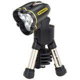 Bostitch Maxlife Mini Tripod Flashlight - Emergency Light - LED - AAA - ABS Head, Aluminum Frame, Polycarbonate Lens - Black, Graphite