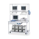 Safco Wire Lan Workstation with Laminate Worksurface