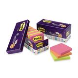 3M Post it Color Notes Cabinet Pack 3 x 3 Sweet Pea 18 90 Sheet PadsPack
