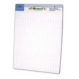 Sparco Bright White Grid Easel Pad - 52627