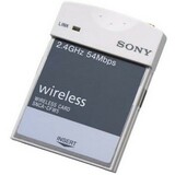 Sony SNCACFW5 IEEE 802.11g Wireless LAN Card Adapter - PC Card Type II - 54Mbps