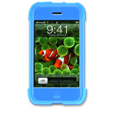 ezGear ezSkin Max for iPhone - Silicone - Cool Blue