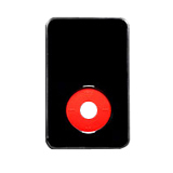 BLACK TINT CLEAR HARDCASE FOR 30GB IPOD SPECIAL ED CLARO