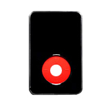 BLACK TINT CLEAR HARDCASE FOR 60/80GB IPOD SPECIAL ED W/ SILICON