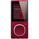 Zune 8GB Video Player Red