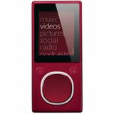 Zune 4GB Video Player Red