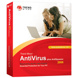 Trend Micro AntiVirus plus AntiSpyware 2008 - CLP - 1 User - PC