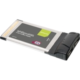 iogear dual port esata cardbus card - 2 x 7-pin   serial ata/150 external sata  iogear, inc 1011160614 gps702w6 serial/ultra ata controllers 0881317009210 43201407 62110h 206178439 1992316 gps702w6 n14220 n14220 GPS702W6