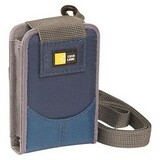 "Case Logic Compact Camera Case with Quickdraw - 4.5"" x 2.75"" x 1.5"" - Nylon - Blue"